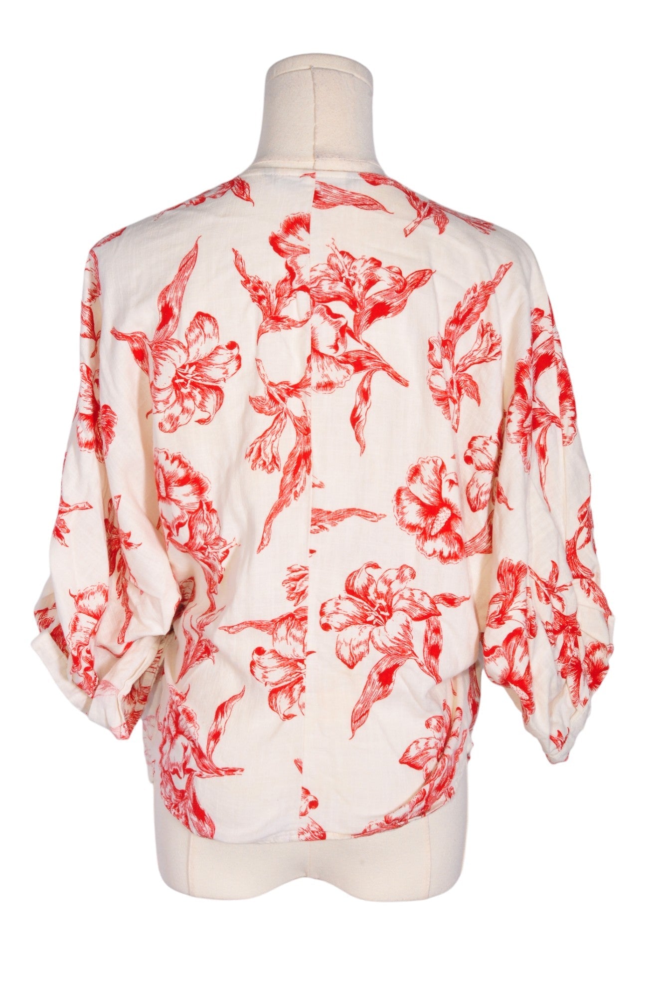 ZARA Women Blouses Regular fit in Red - XS
