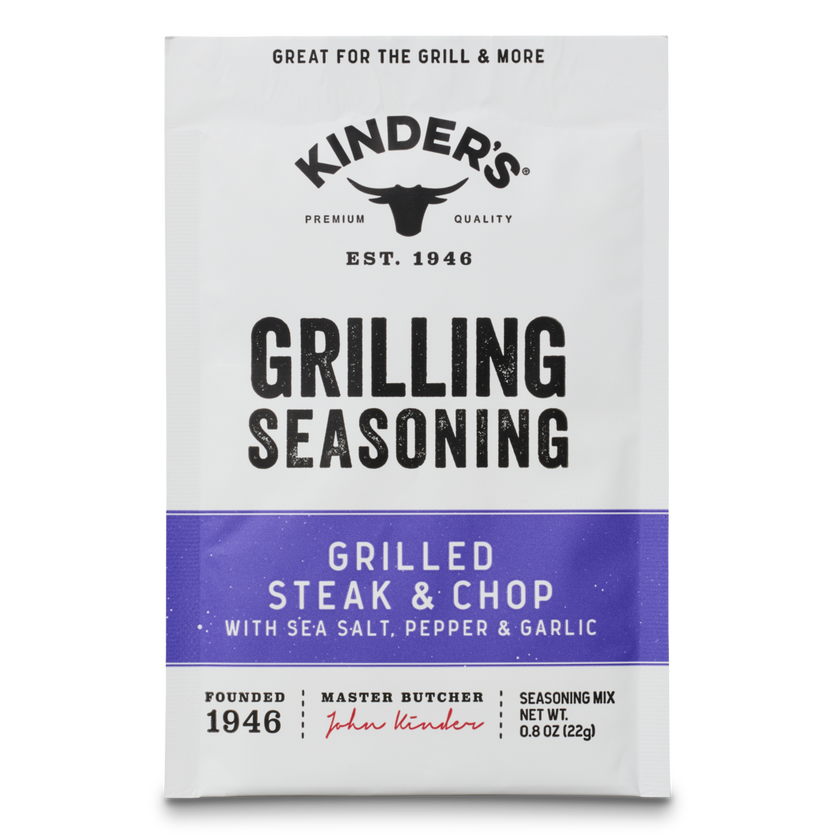 Kinder's Grilling Steak & Chop Grilling Seasoning