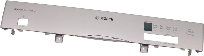 Bosch 00687053 Silver Facia Panel for Dishwasher-Silver
