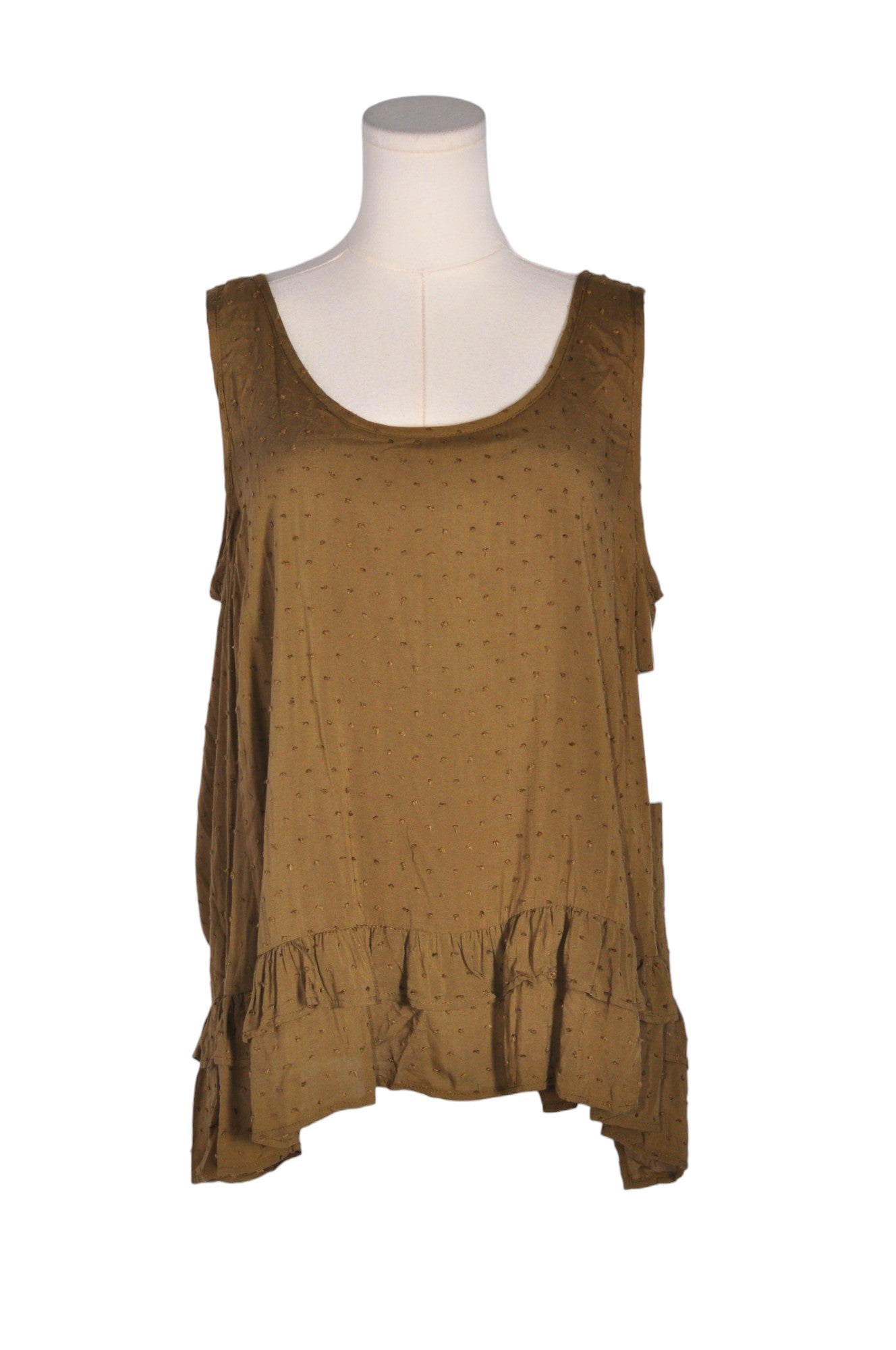 DEMOCRACY Women Tank Tops Regular fit in Green - L