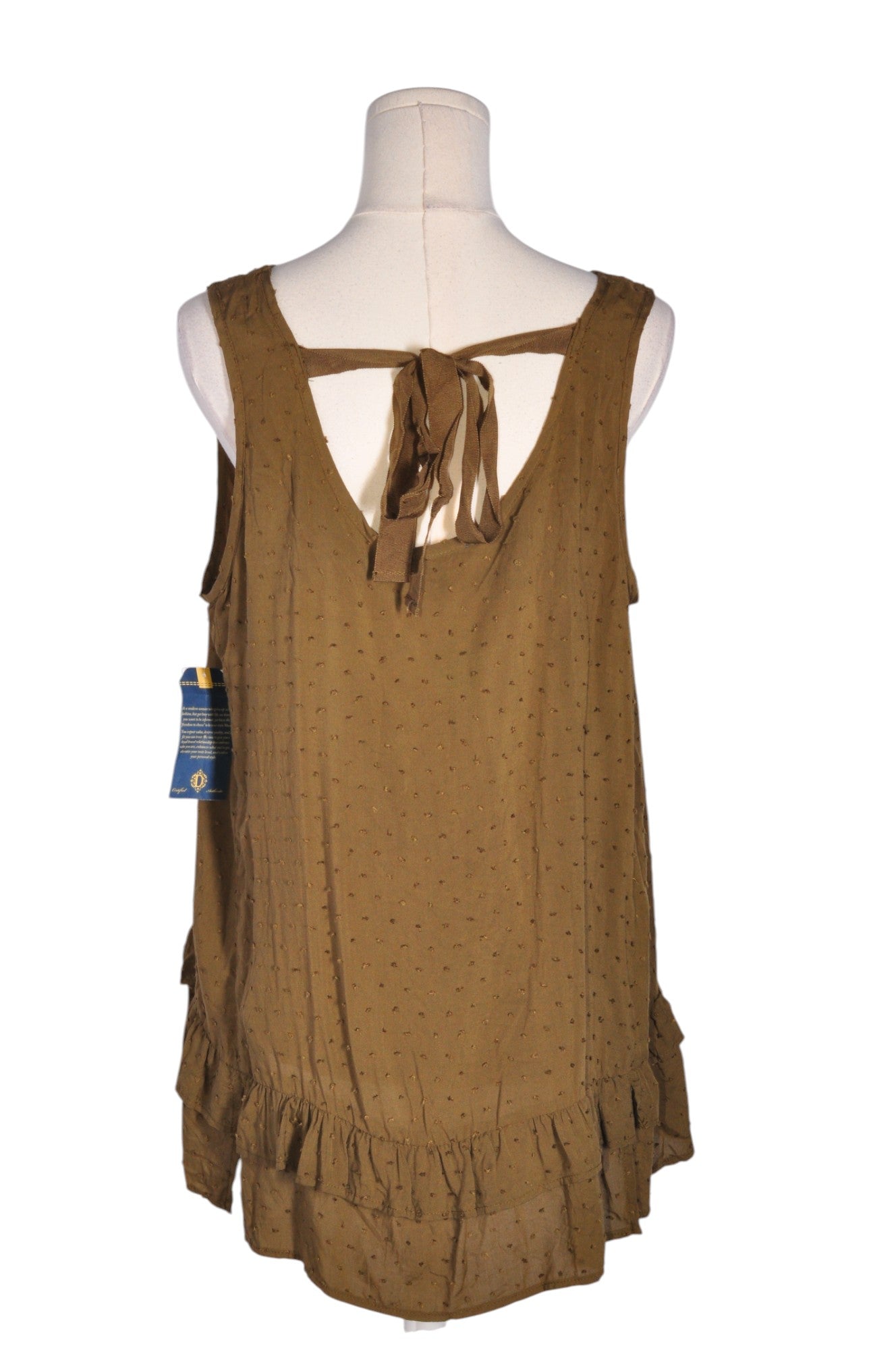 DEMOCRACY Women Tank Tops Regular fit in Green - L