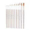 Comet - Golden Synthetic Short Handle Brush