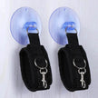 BDSM Bondage Restraint Sex Handcuff and Ankle cuff with Suction Cup