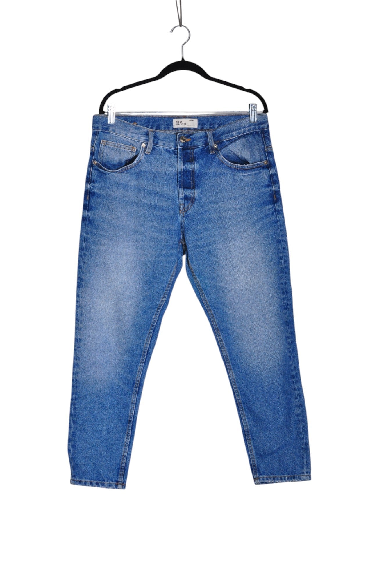 ZARA Men Straight-Legged Jeans Regular fit in Blue - 32