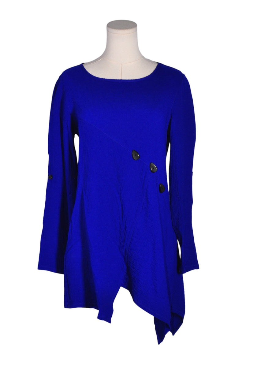 SOFT WORKS Women Tunics Regular fit in Blue - M