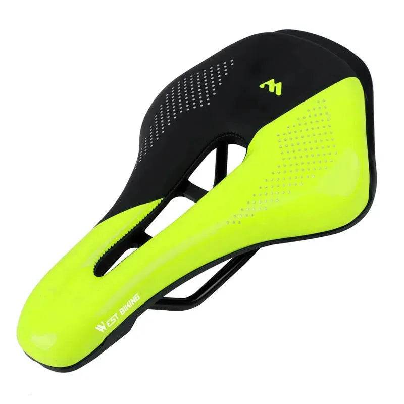 Broad Bicycle Saddle for Mountain and Road Bikes