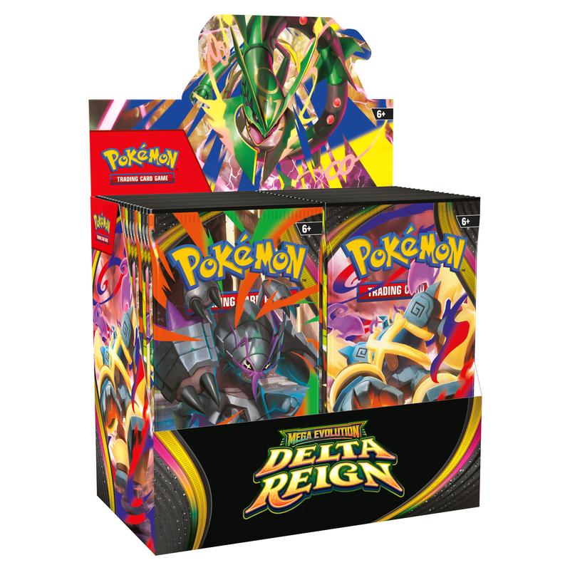 (Preorder) Pokémon TCG - Mega Evolution - Delta Reign - Sealed Booster Box Case