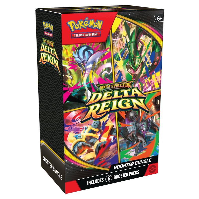 (Preorder) Pokémon TCG - Mega Evolution - Delta Reign - Booster Bundle - Wave 2