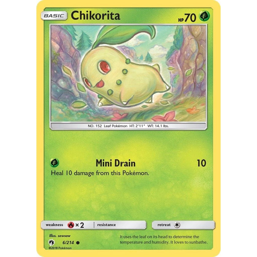 Chikorita (6) (6/214) (SM8)