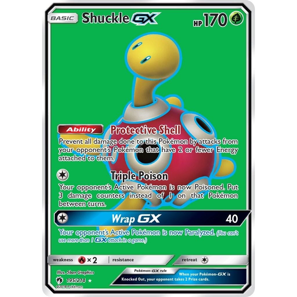 Shuckle GX (Full Art) (195/214) (SM8)