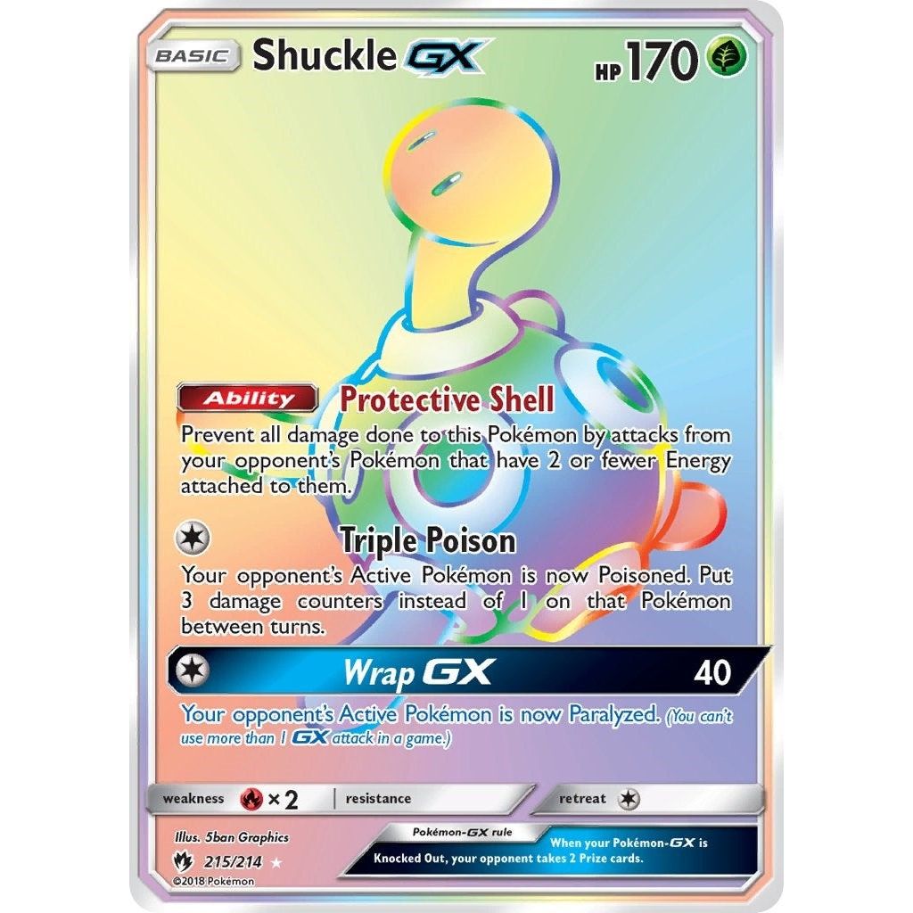 Shuckle GX (Secret) (215/214) (SM8)