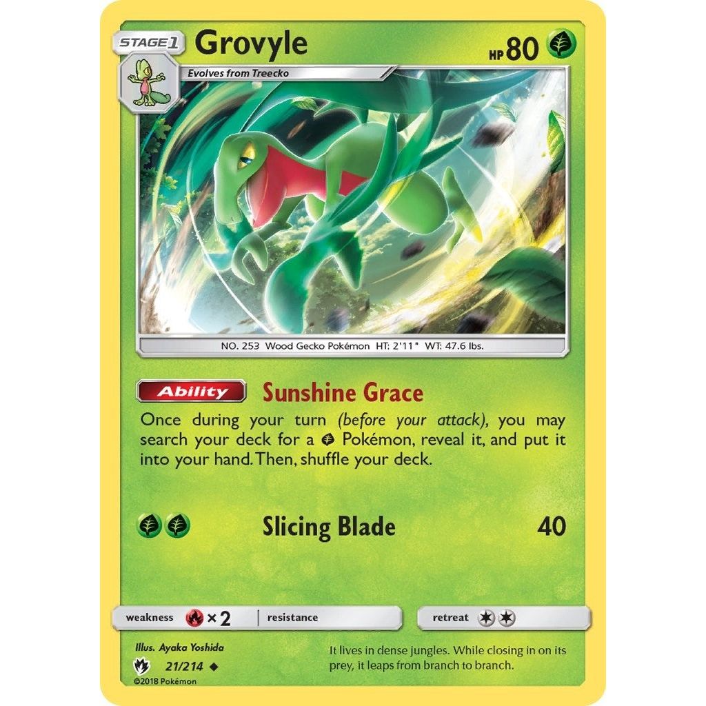 Grovyle (21/214) (SM8)