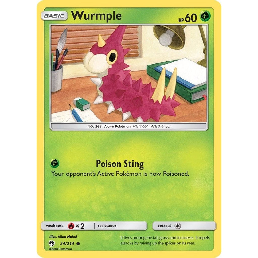 Wurmple (24) (24/214) (SM8)