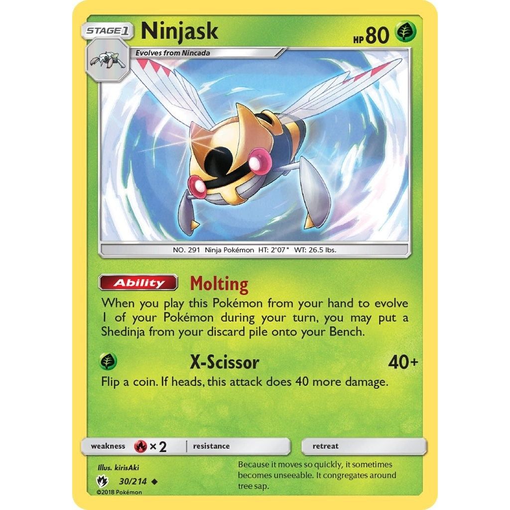 Ninjask (30/214) (SM8)