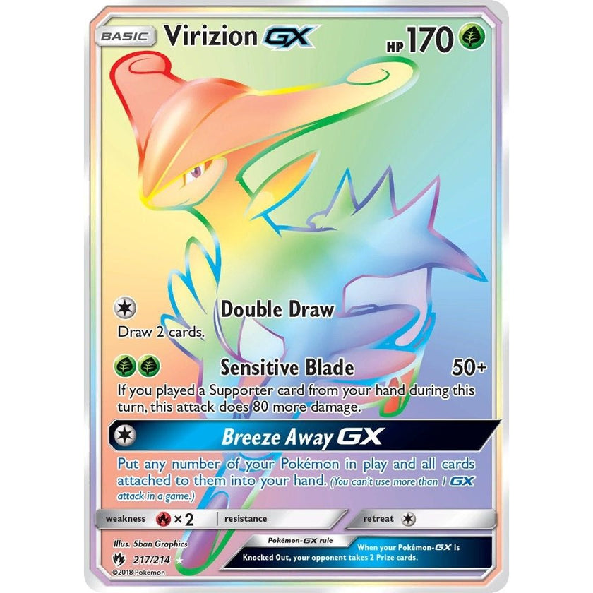 Virizion GX (Secret) (217/214) (SM8)