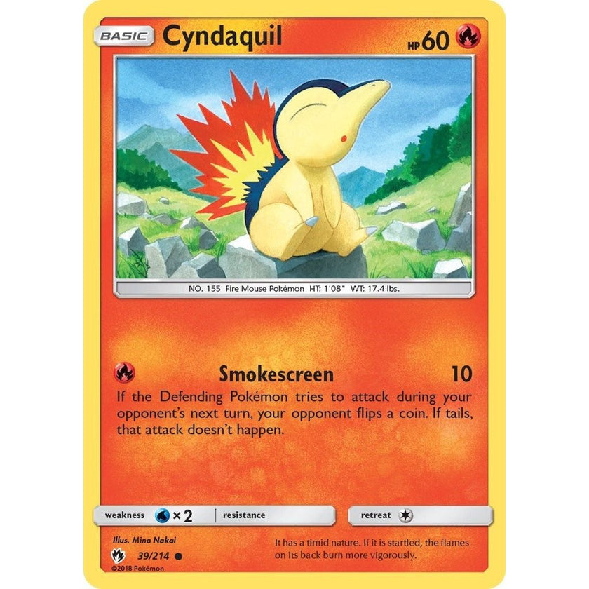 Cyndaquil (39) (39/214) (SM8)
