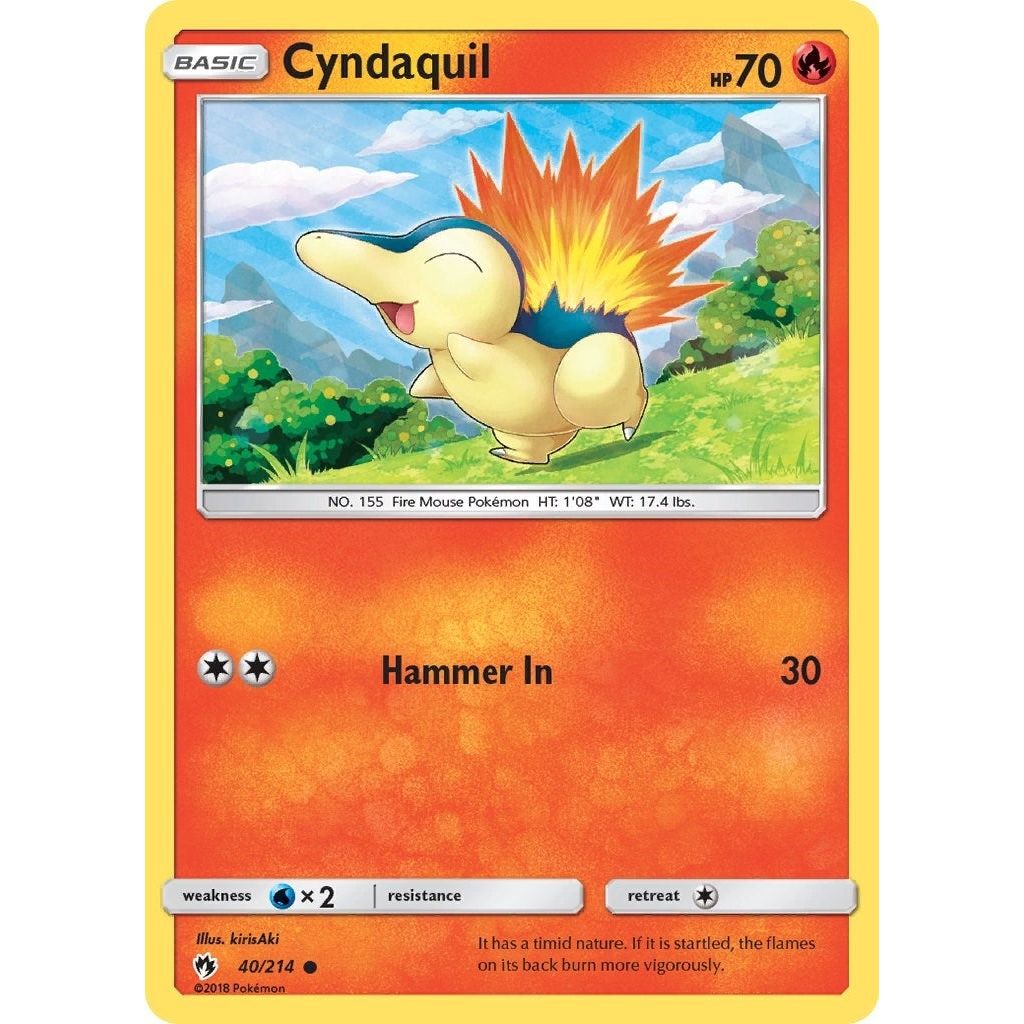 Cyndaquil (40) (40/214) (SM8)