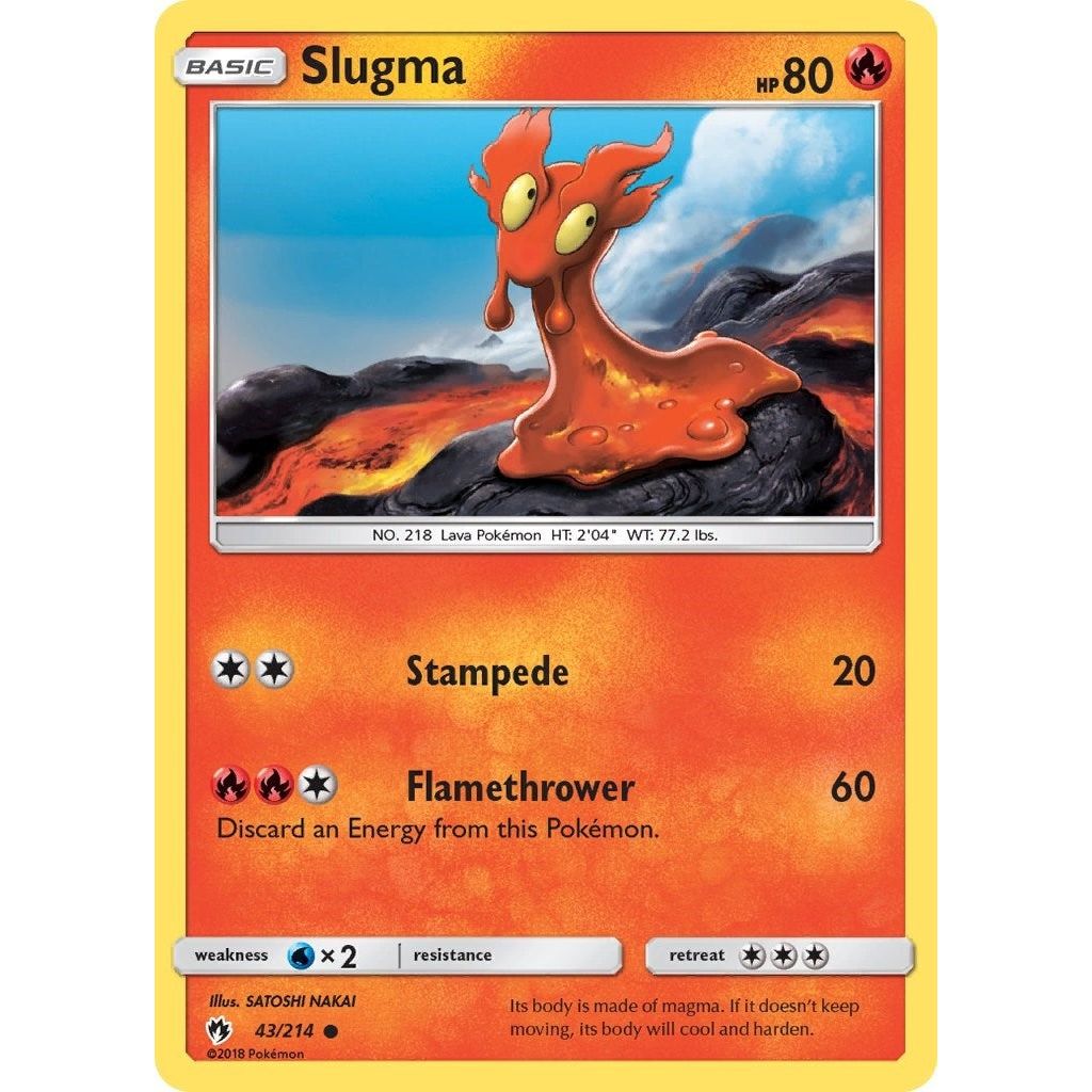 Slugma (43/214) (SM8)