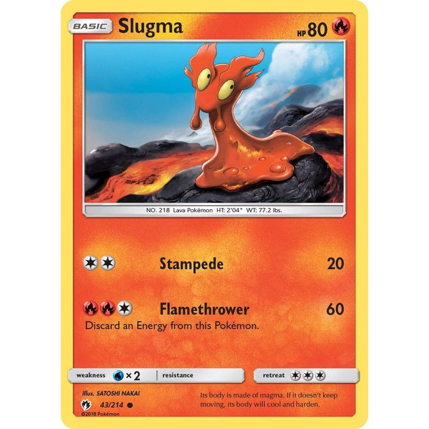 Slugma (43/214) (SM8)