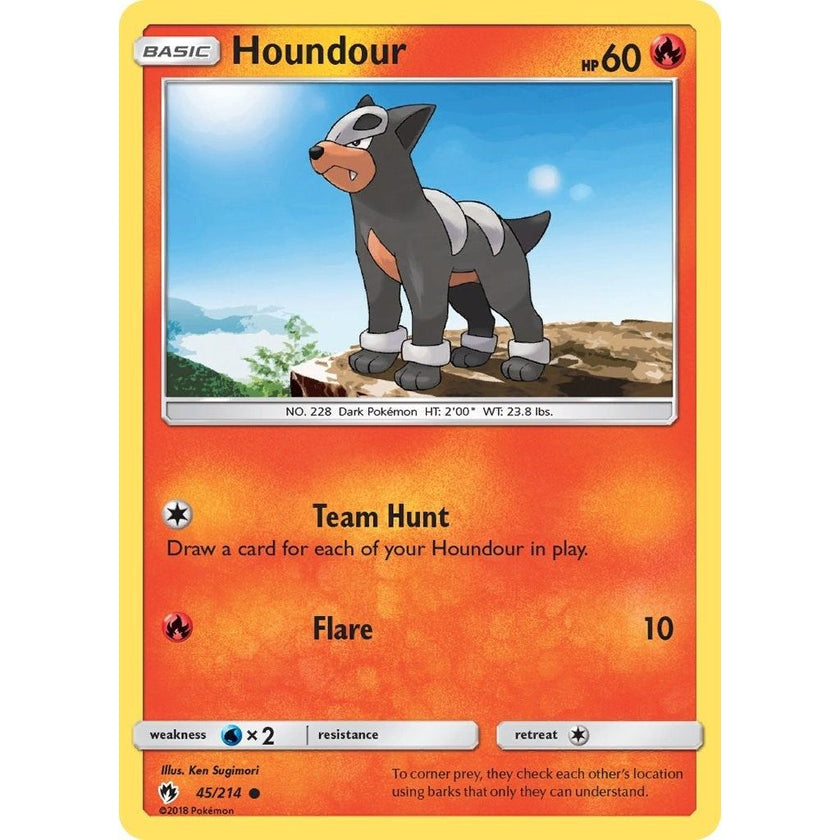Houndour (45/214) (SM8)