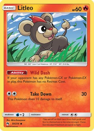 Litleo/214 - SM  Lost Thunder