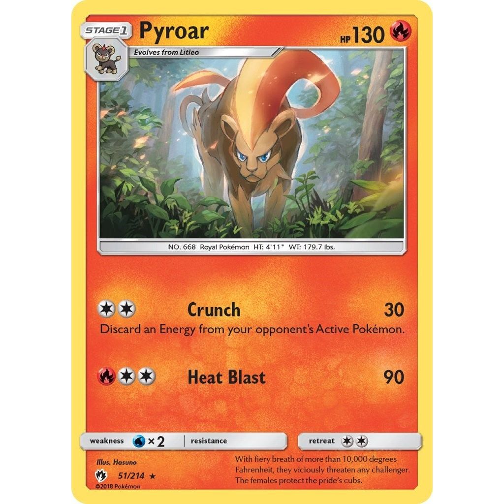 Pyroar (51/214) (SM8)