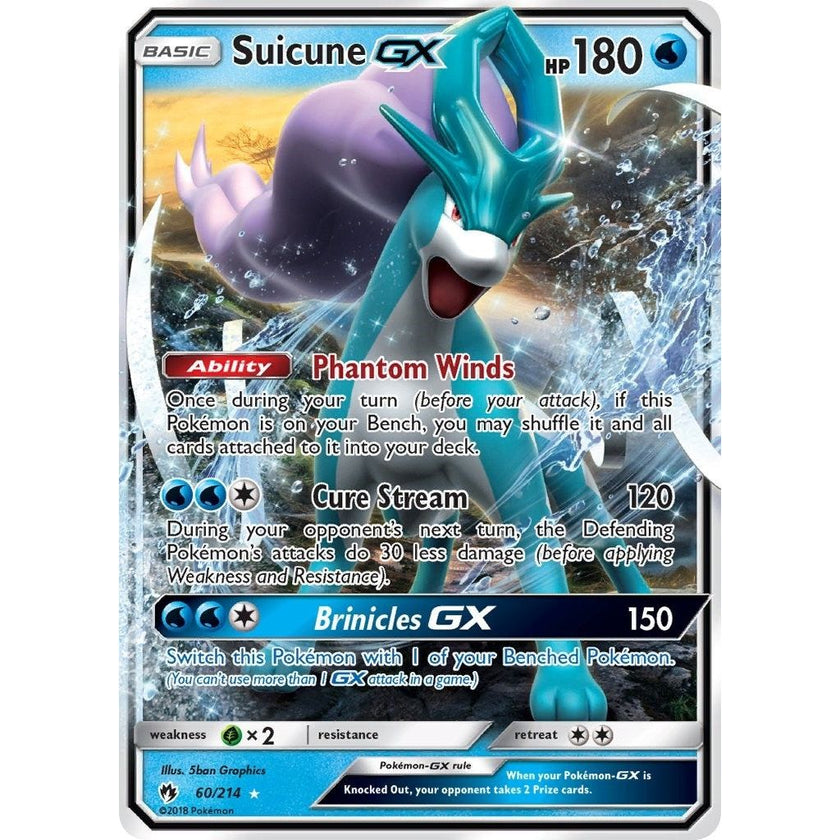 Suicune GX (60/214) (SM8)