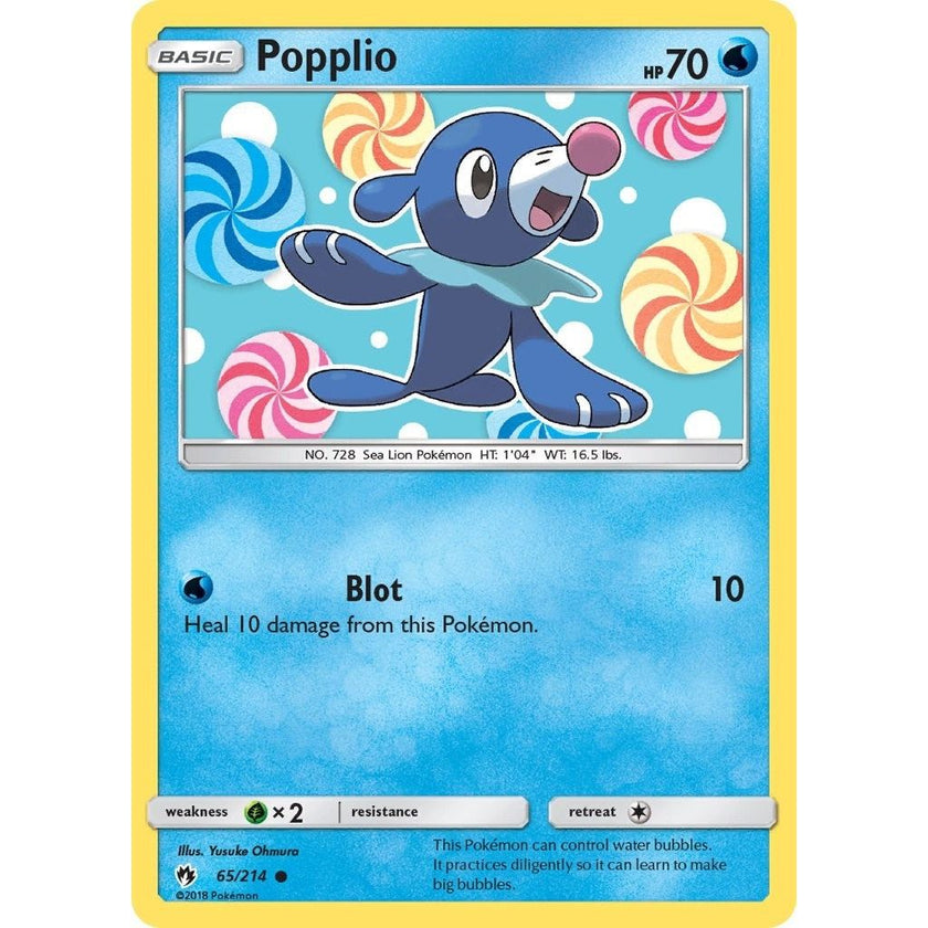 Popplio (65) (65/214) (SM8)