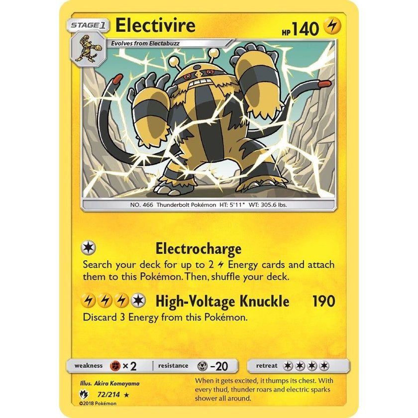 Electivire (72/214) (SM8)