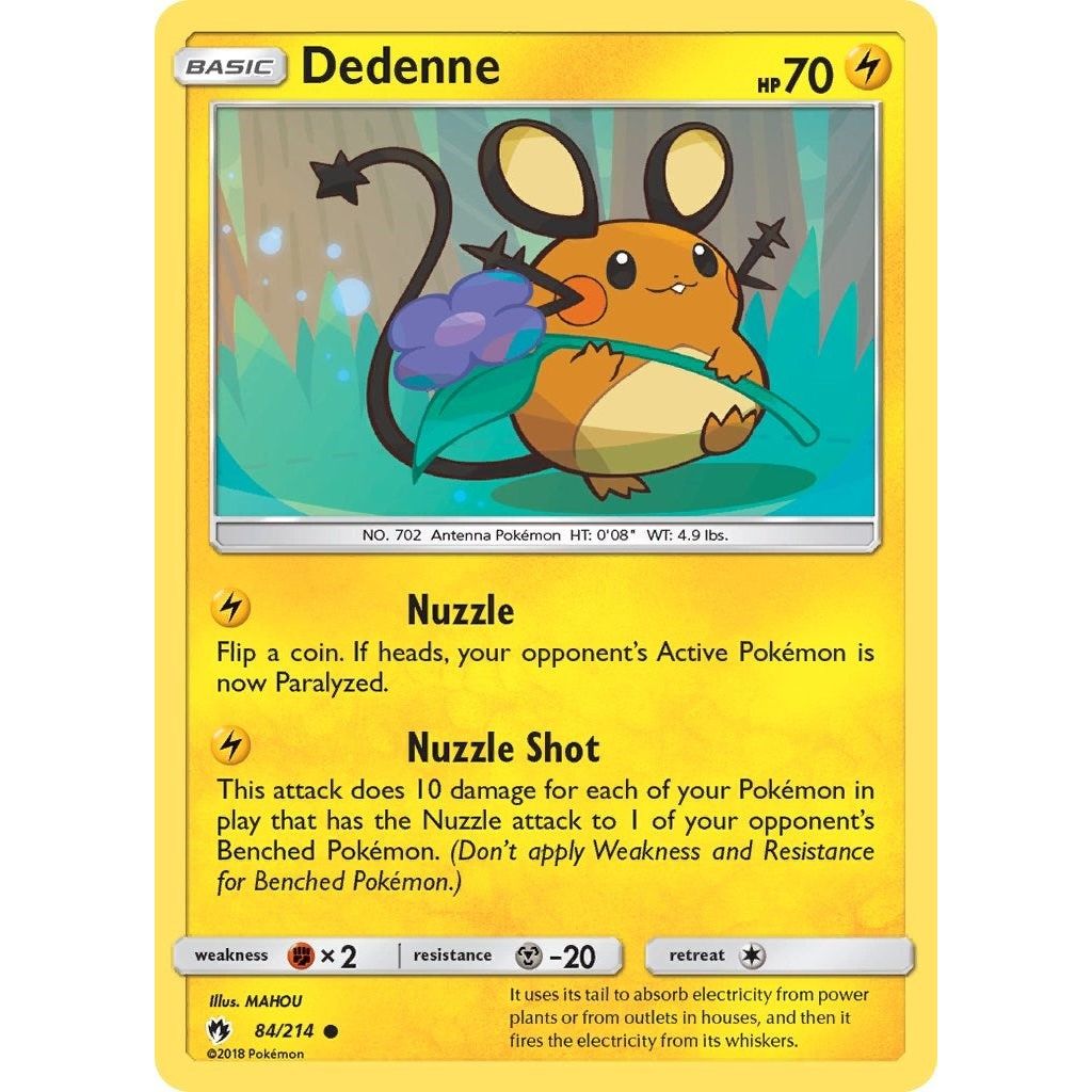 Dedenne (84) (84/214) (SM8)