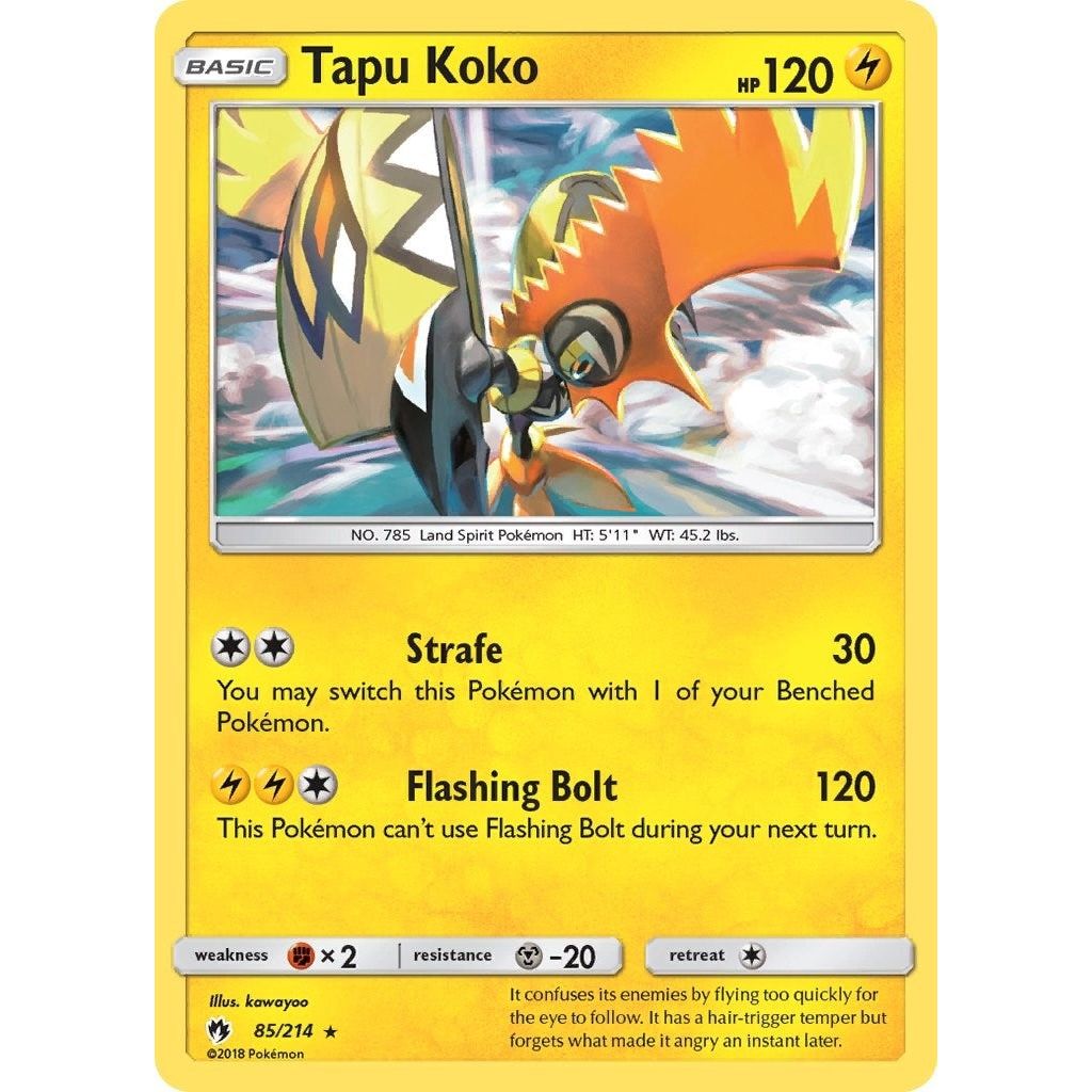 Tapu Koko (85/214) (SM8)