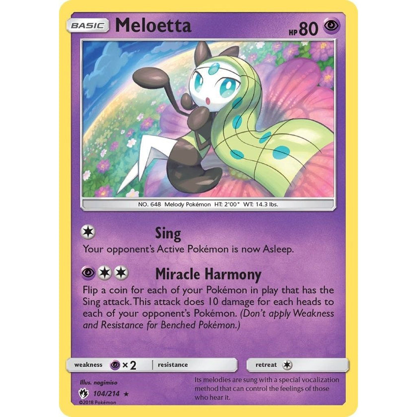 Meloetta (104/214) (SM8)