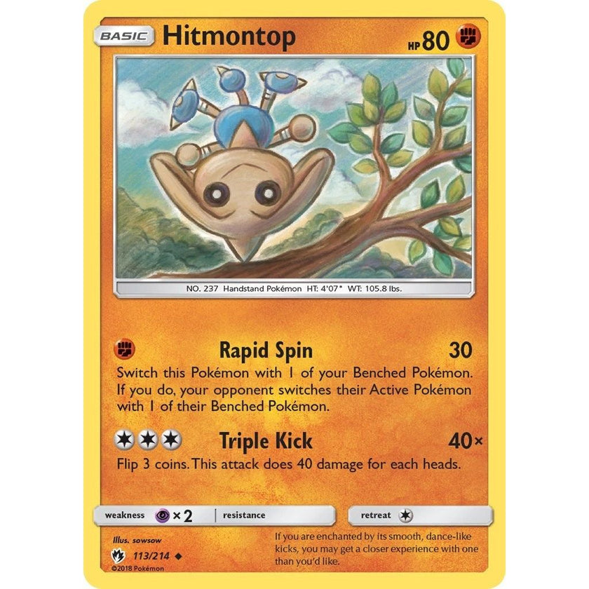 Hitmontop (113/214) (SM8)