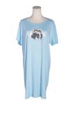 LA VIE EN ROSE Women Night Wear Regular fit in Blue - L