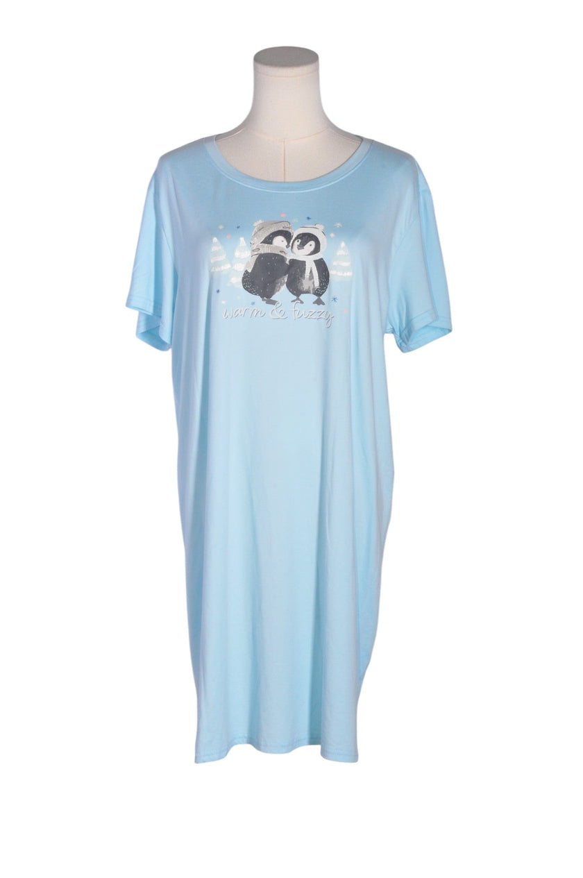 LA VIE EN ROSE Women Night Wear Regular fit in Blue - L