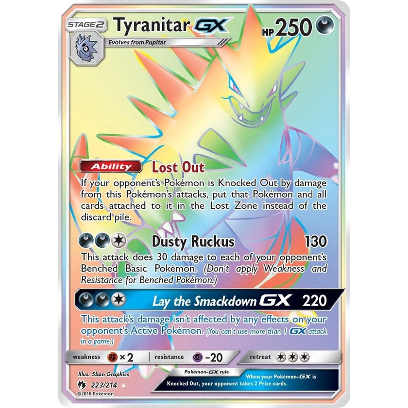 Tyranitar GX (Secret) (223/214) (SM8)