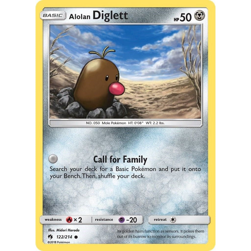 Alolan Diglett (122/214) (SM8)