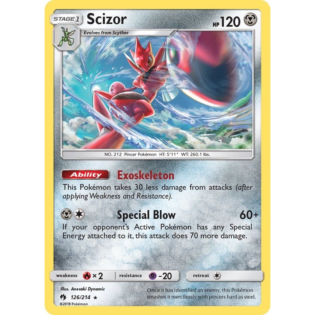 Scizor (126/214) (SM8)