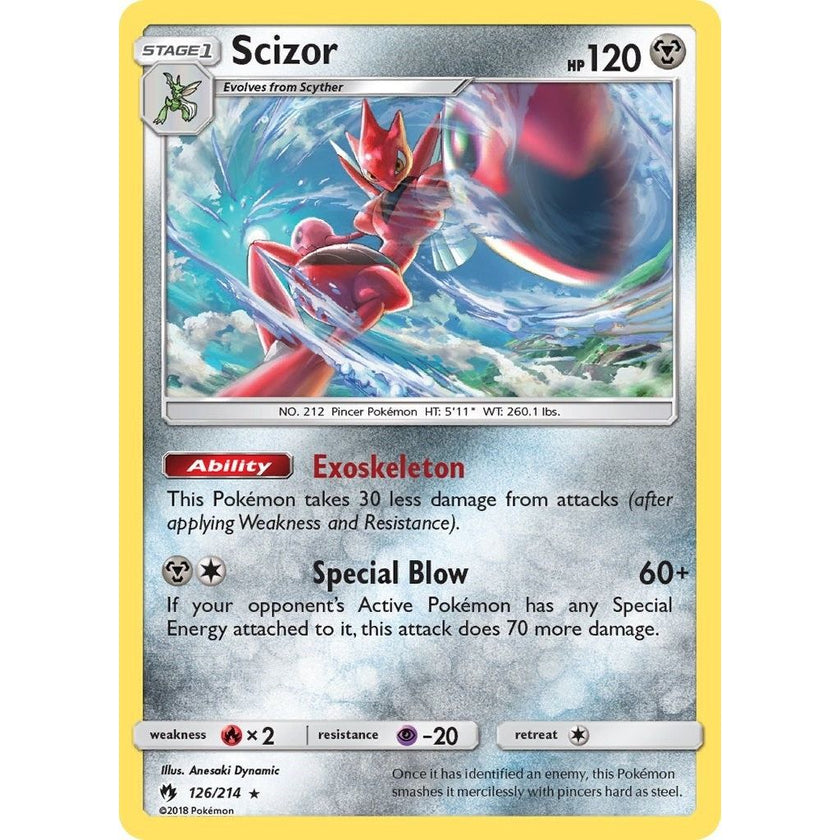 Scizor (126/214) (SM8)