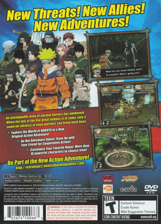 Naruto : Chroniques d'Uzumaki 2 (occasion)