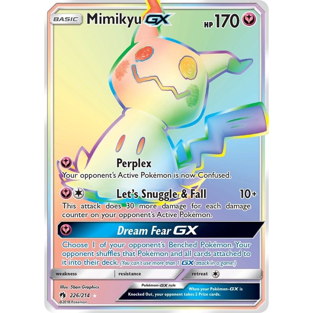 Mimikyu GX (Secret) (226/214) (SM8)