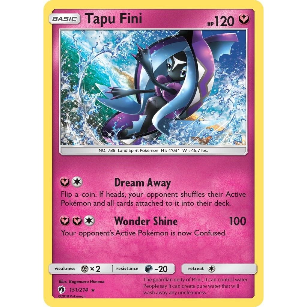 Tapu Fini (151/214) (SM8)