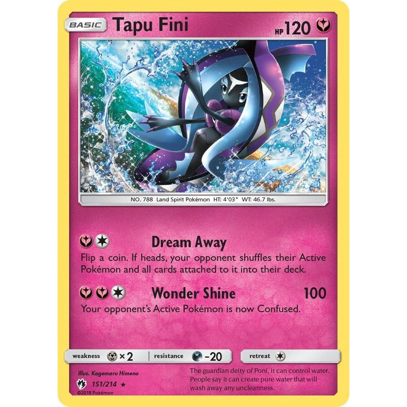Tapu Fini (151/214) (SM8)