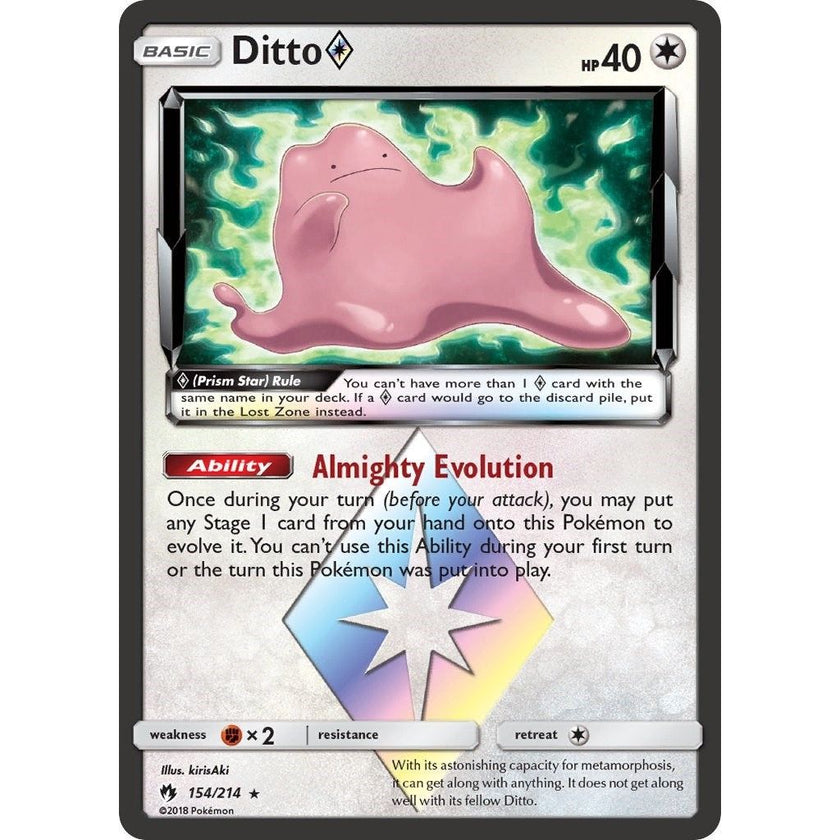 Ditto Prism Star (154/214) (SM8)