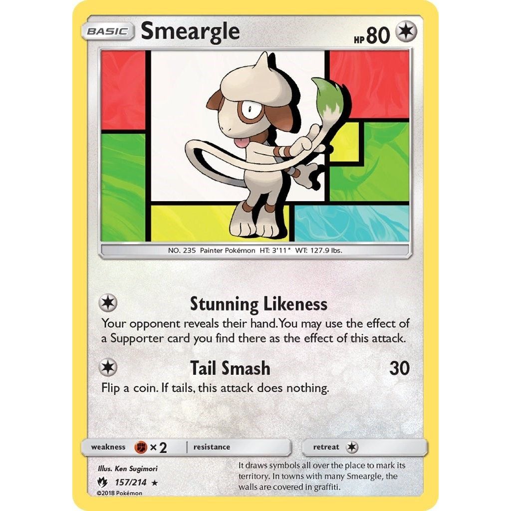 Smeargle (157/214) (SM8)