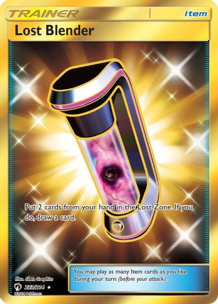 Lost Blender (Secret)/214 - SM  Lost Thunder Holofoil