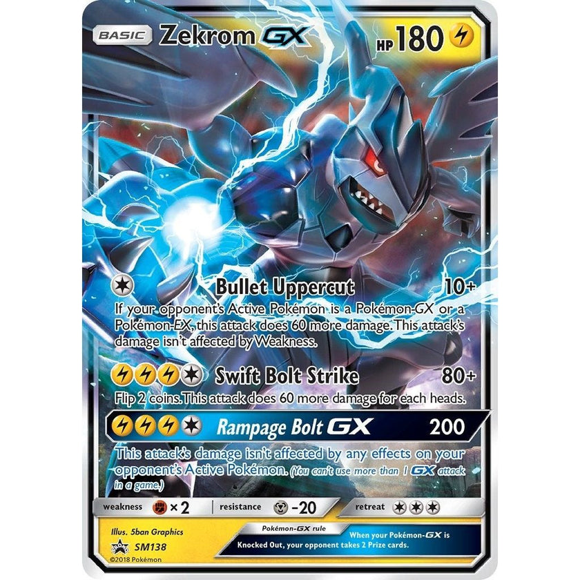 Zekrom GX - SM138 (SM138) (SMP)