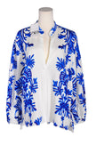 ZARA Women Blouses Regular fit in Blue - XXL