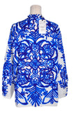 ZARA Women Blouses Regular fit in Blue - XXL