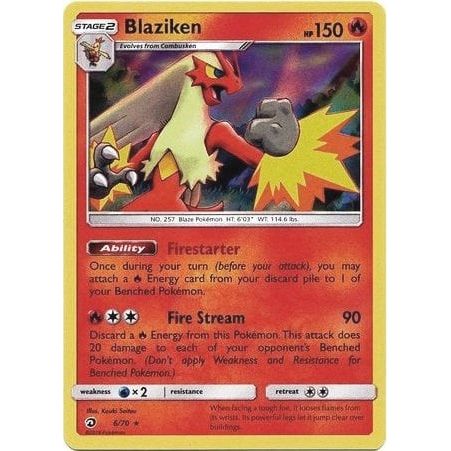 Blaziken - 6/70 (Dragon Majesty) (006/070) (PR)